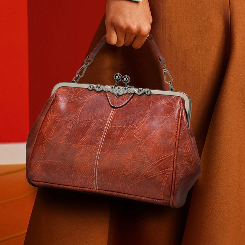 Womens Bags Trend High Quality Leather Crossbody Shoulder Bag Fashion Clip Shopping Totes Handbags Bolsas 251111