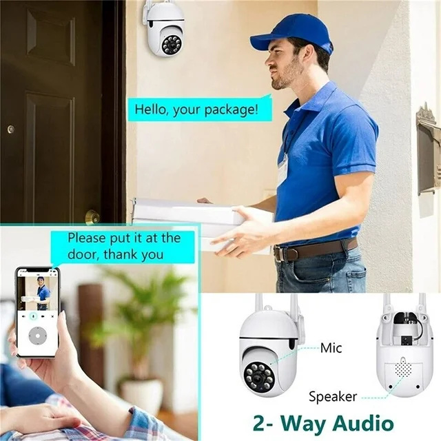 Yi Lot Wireless 5G WiFi Security Camera System Smart Outdoor Night Vision 1080P