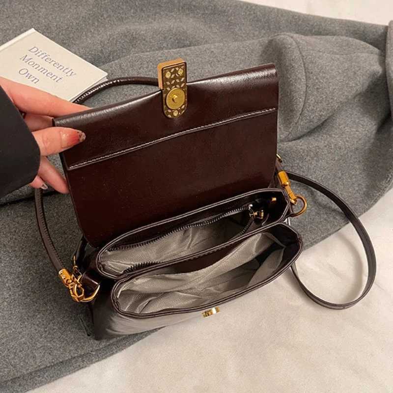 Solid Color Flap Pu Leather Crossbody Bag For Wen Fi Trend Underarm Shoder Bag Wens Designer Handbag and Purse Y251121