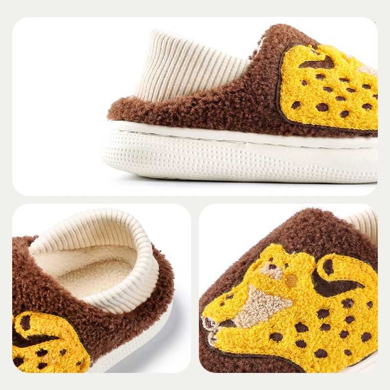 Cheerful Mario Cartoon and cute cotton slippers for children in winter indoor slippers for boys and girlsW251121