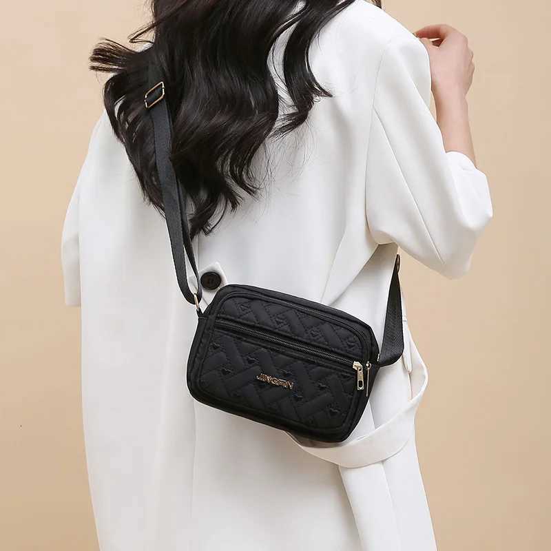 Oxford waterproof shoulder bag Large Capacity Casual Crossbody Bag Multifunction Ladies Handbag Shopping Messenger BagT251121