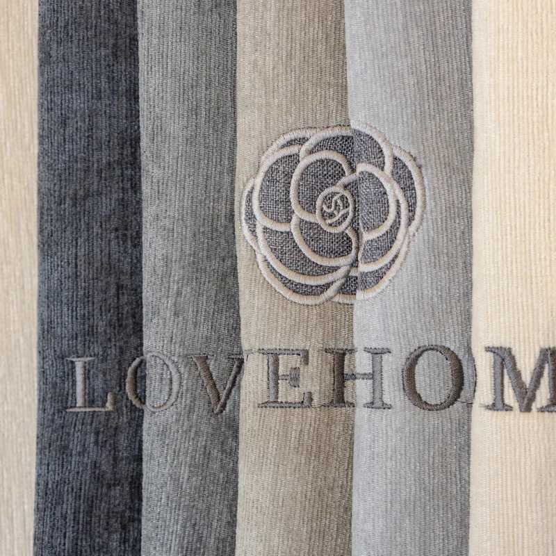 Luxury Embroidery Sofa Cover Soft Chenille Solid Color Couch Cover for Living Room Modern Simple Universal Non-slip Sofa Towel C251121