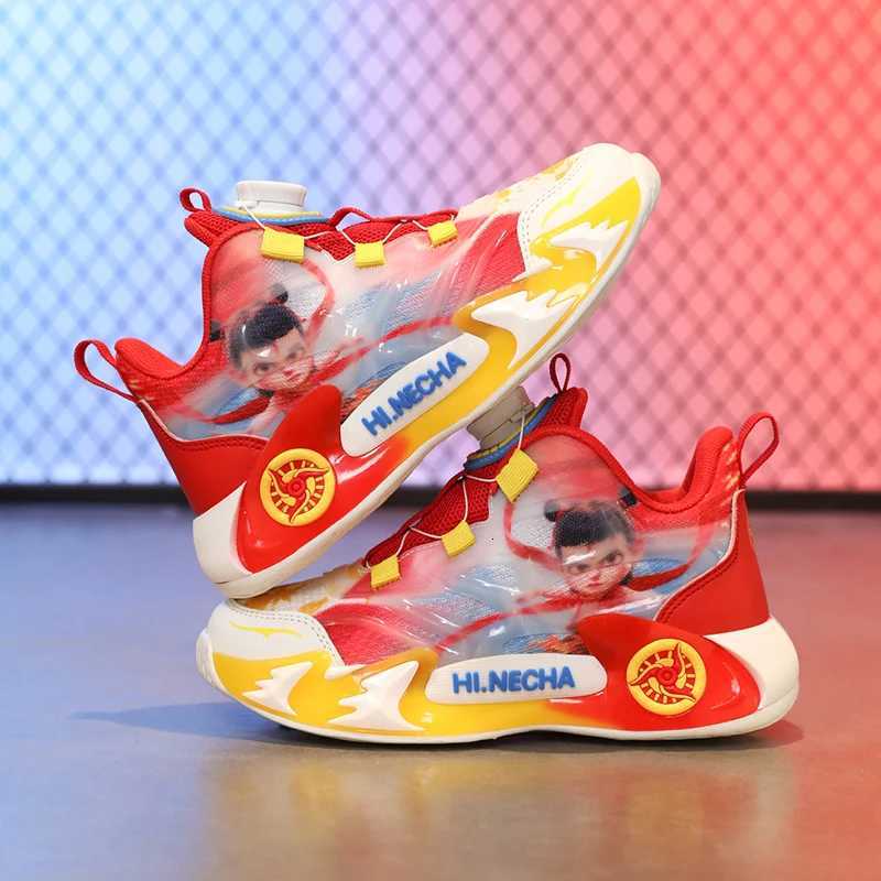 Children Sports Shoes Rotating Buckle Mesh Breathable Casual Outdoor Wear-Resistant Comfortable Flat Sneakers for KidsW251121