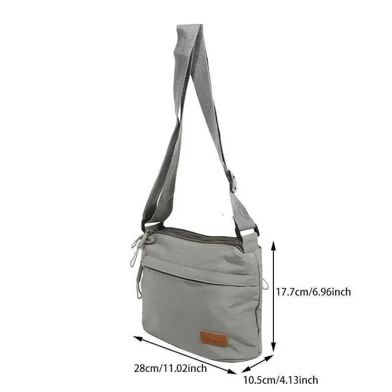 3 Main Pockets High Capacity Shoulder Crossbody Bag For Women Multi-pocket Purse Handbag Suitable For Mothers ShoppingT251121