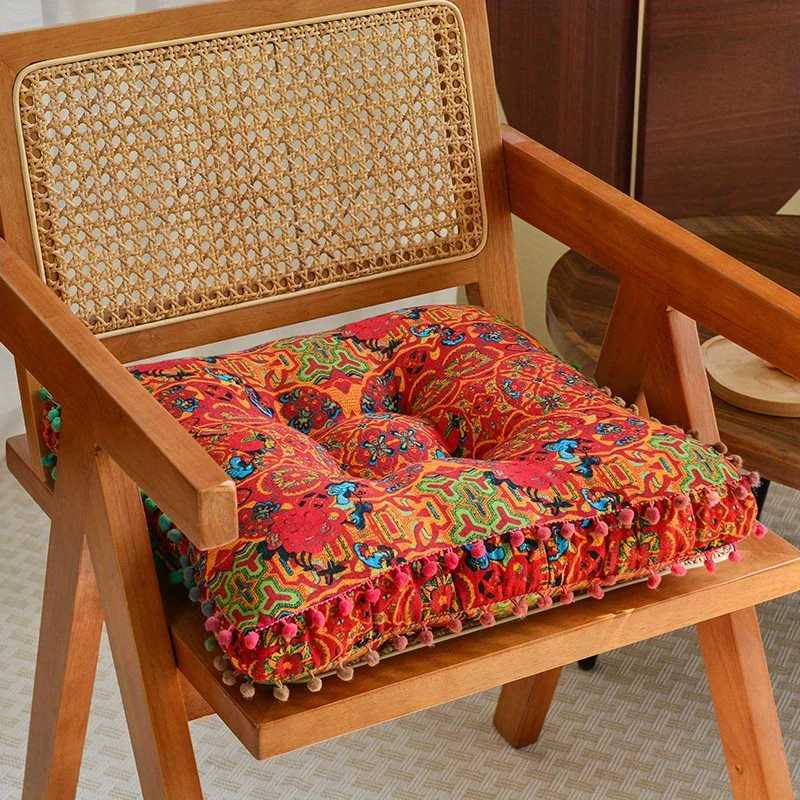 Bohemian Tatami Cushion for Sitting Lazy Stool for The FloorHome Balcony Window Seat CushionSoft Mat for The Floorlarge C251121