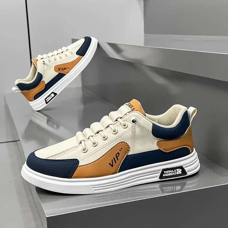 designer sneakers Casual Spring Autumn New Breathable Sports Versatile Flat Shoes Comfortable Fit Loafers White Men's Sneakers
