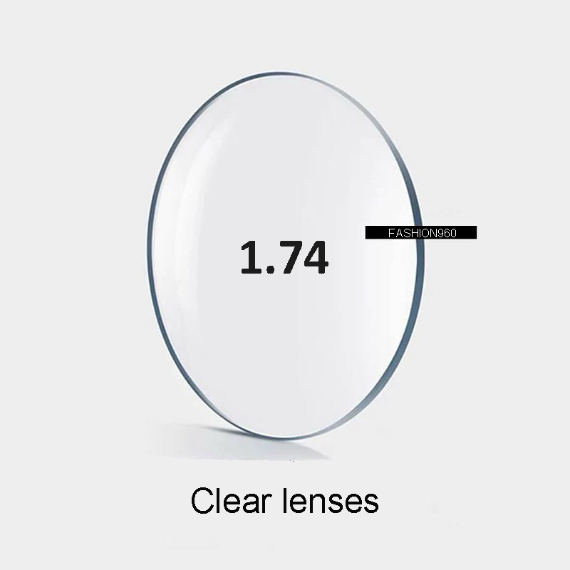 Custom 1.74 Sunglasses Prescription Lenses eyeglass frames optical eyewear Progressive Reading Glasses Optical gradient Glasses Lenses 1.56/1.61/1.67/1.74 options