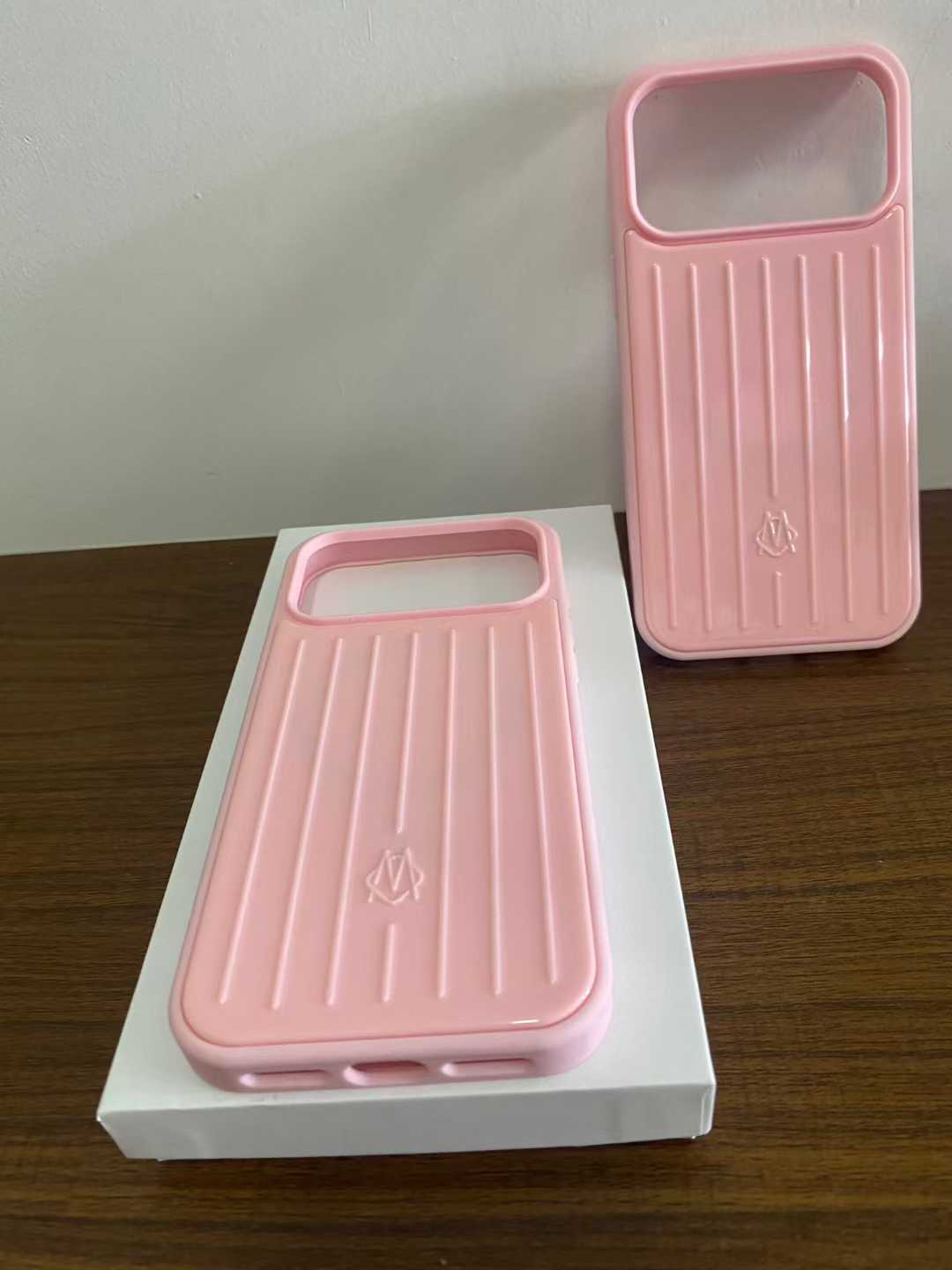 Ballerina pink 17 Pro Phone Suitcase Designer Case for Apple iPhone 16 15 14 13 Polycarbonate Aluminum Alloy MagSafe Cover Cases 6a