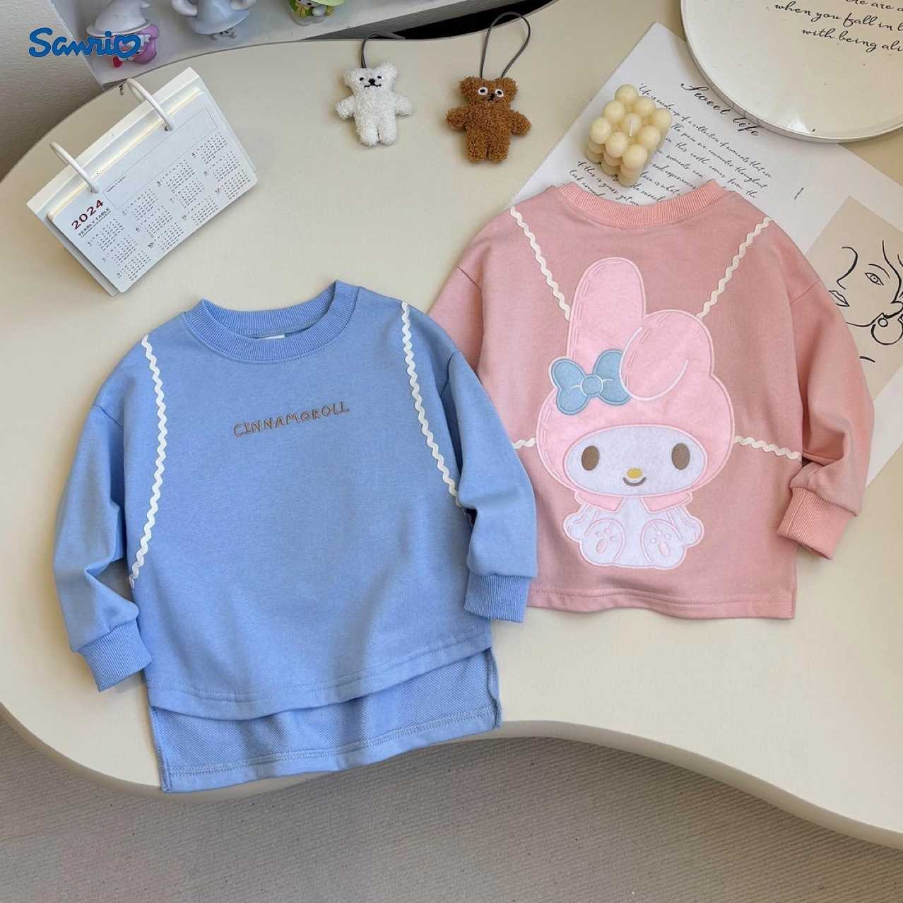 Sanrio Autumn Cartoon Girls Sweatshirt Childrens Cute My Melody Kids Clothing Wholesale H251121