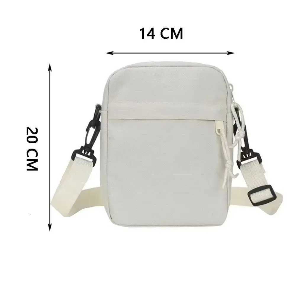 New Oxford Cloth Crossbody Bags Long Shoulder Strap Black White Khaki Shoulder Bag Minimalists Tote Bag Men WomenT251121