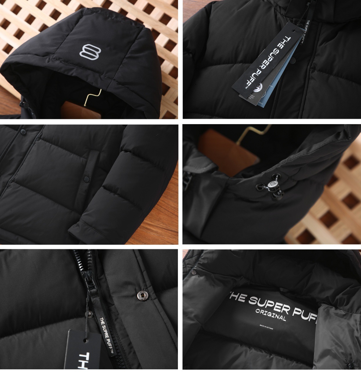 Arizia White Goose Down Unisex Hooded Jacket SUPER PUFF Extreme Cold Thickened Warmth Premium Winter Coat for Men and Women