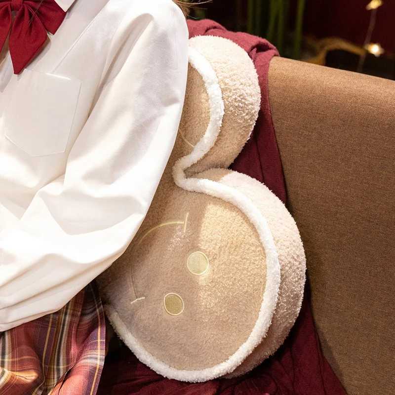 Cozy Christmas Cookie Soft Funny Gift for Home Decor Office Cushion with Non-Slip Bottom Machine Washable C251121