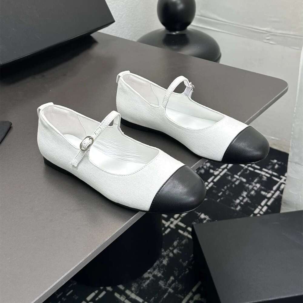 Women Size35-41 Embroider Flats Mary Janes Genuine Leather Low Heels Round Toe Roman Designer Shoes atillas De Mujer
