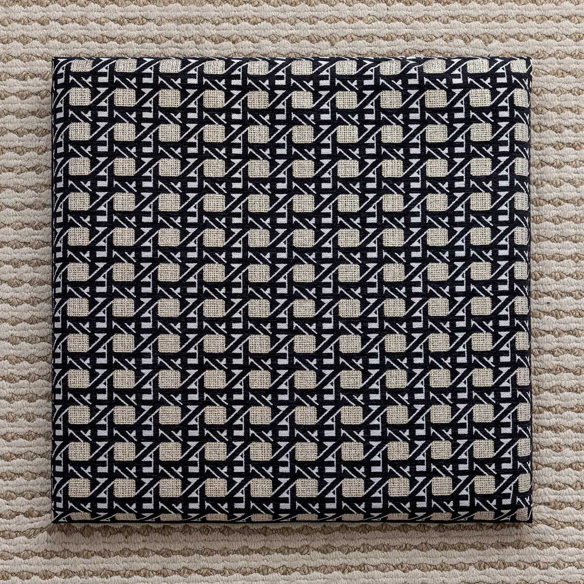 Medieval square chair cushion removable and washable tatami bay window case office fart cushion seat cushion memory cotton C251121