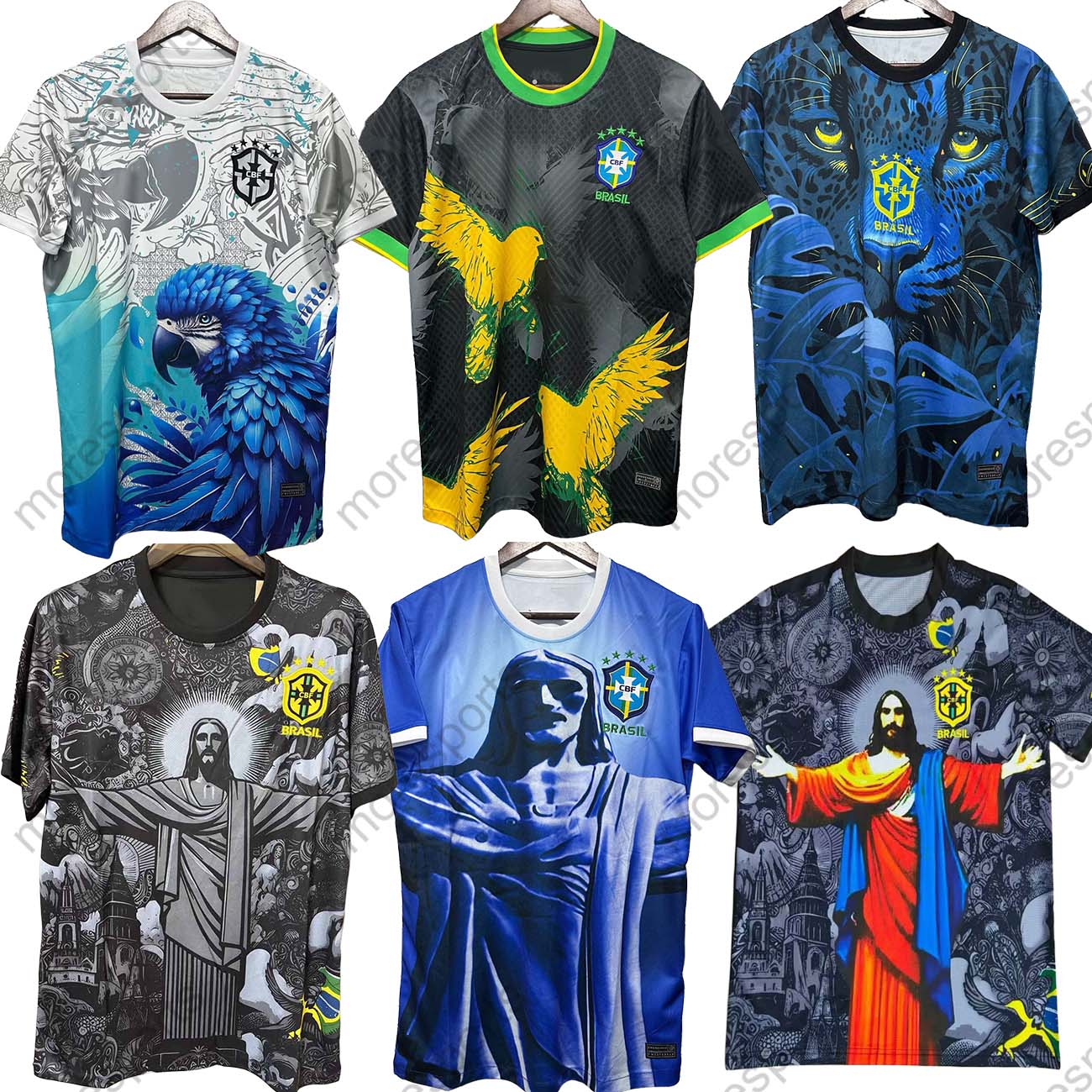 2025 2026 bRAZILS soccer jerseys Christ the Redeemer Kit Special concept limited NEYMAR shirt G. JESUS VINI JR RODRYGO training Football Uniform maillot