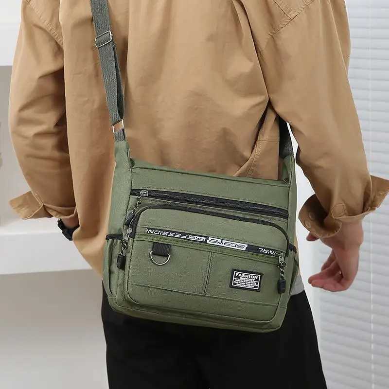 Men Single Shoulder Bag Fashion Collect Storage Bag Business Leisure Storage Women Crossbody BagT251121