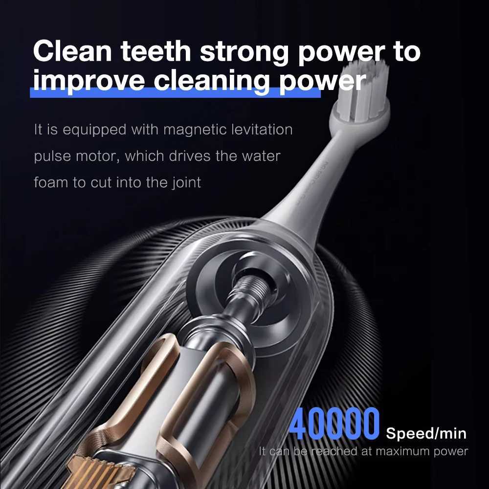 Sonic Electric Toothbrush for Adults lPX7 Waterproof 50 sweeping vibration UsB Rechargeable High Frequency cleaning C251121