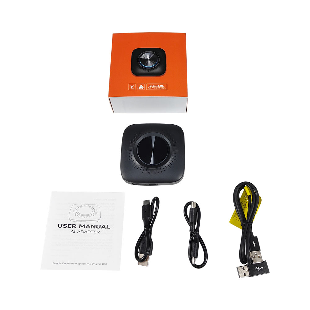 Kowankit KBOX LED 8gb 128gb Magic Carplay Box Wireless Carplay Adapter Qualcomm 6225 Chipset 4g Sim GPS Google Play Car Ai Box
