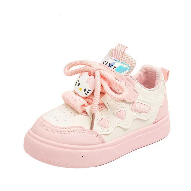 New 2025 Spring Autumn Girls Fashion Sneakers Princess Style Lightweight Casual Shoes for Little GirlsW251121