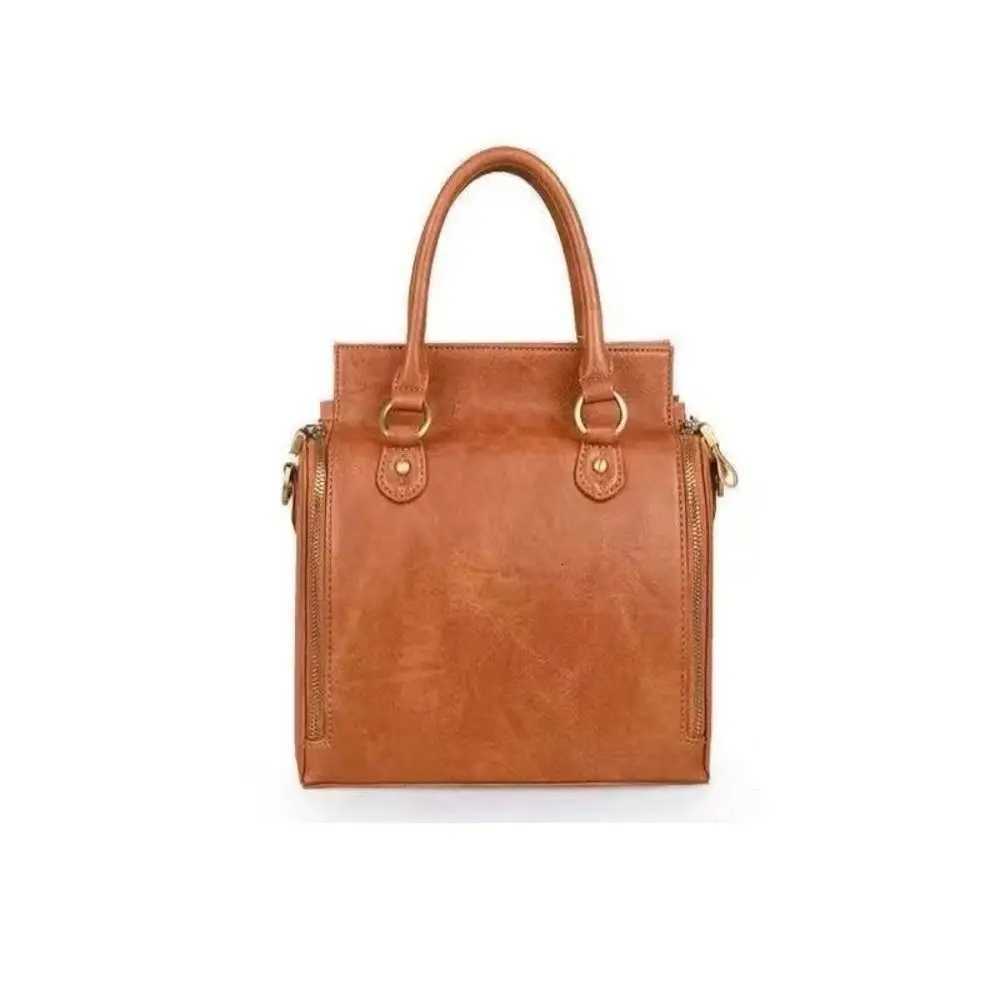 Mtifunctial Statiery Storage Handbag Wen Large Capacity PU Leather Shoder Crossbody Bag Fem Tote Bag Y251121