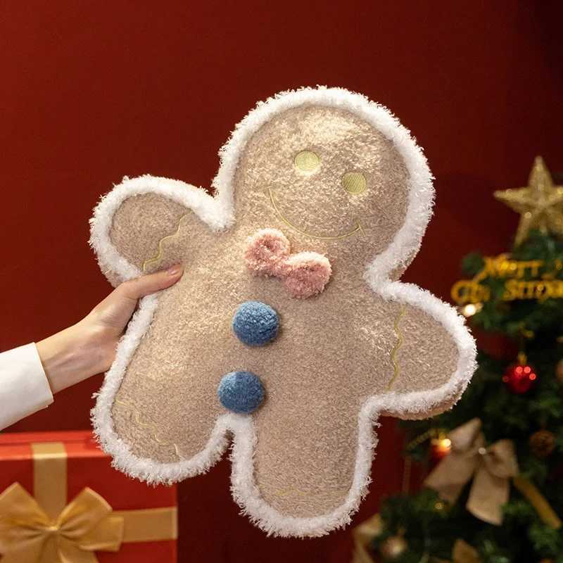 Cozy Christmas Cookie Soft Funny Gift for Home Decor Office Cushion with Non-Slip Bottom Machine Washable C251121