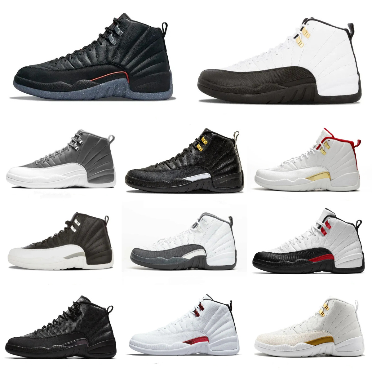 J12 12 Taxi Basketball Shoes Jump Mens Trainers Retroes 12S Brilliant Orange Black The Master Cherry Twist Utility Gamma Blue Outdoor PlayoffsS Sports Sneakers V89