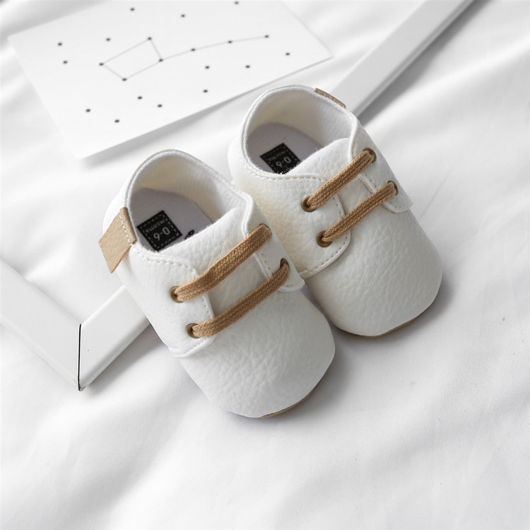 Infant Shoes Leather Boy Girl Shoes Multicolor Toddler Rubber Sole Anti-slip First Walkers Umshop Baby Newborn shoes 0-18 Months U0478