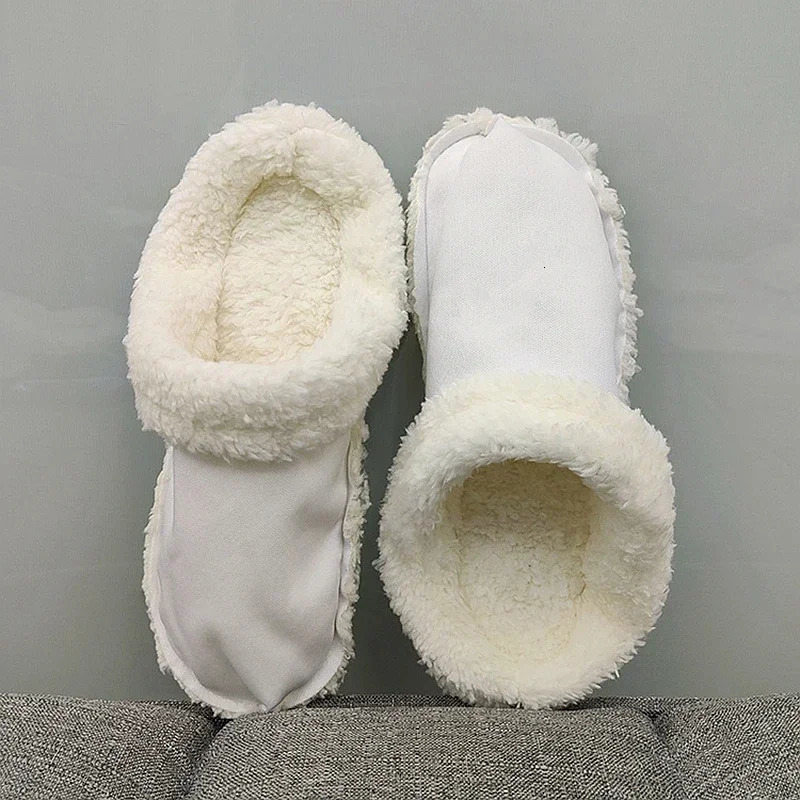 Winter Warm Ankle Sock Shoe Charms Thicken Plush Insole for Women Men Covers Removable Liner Shoes Insoles 251121