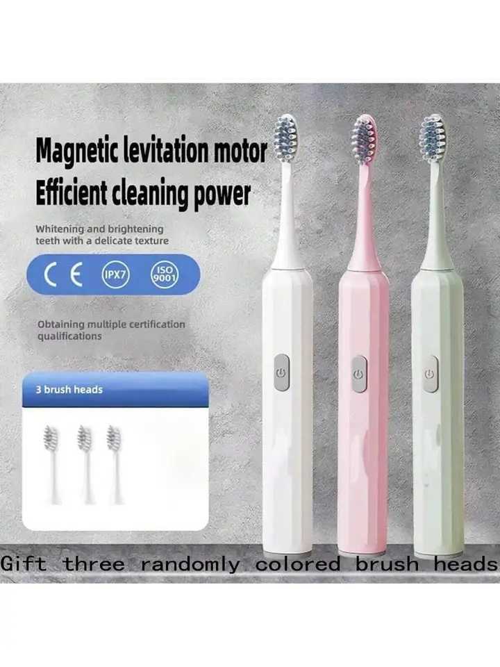 Automatic Electric Toothbrush Soft Bristls With Sonic Electric Toothbrush Adult Oral Teeth Cleaning Sonic Toothbrushes C251121
