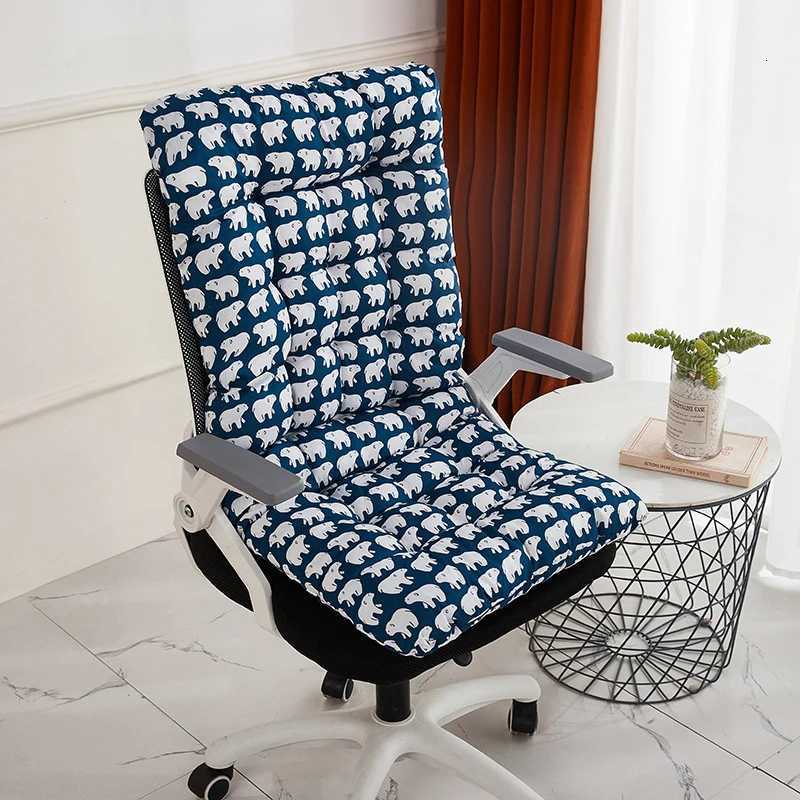 One-piece Cushion Autumn And Winter Back Cushion One Thick Chair Cushion Long Cushion Rattan Chair Cushion C251121