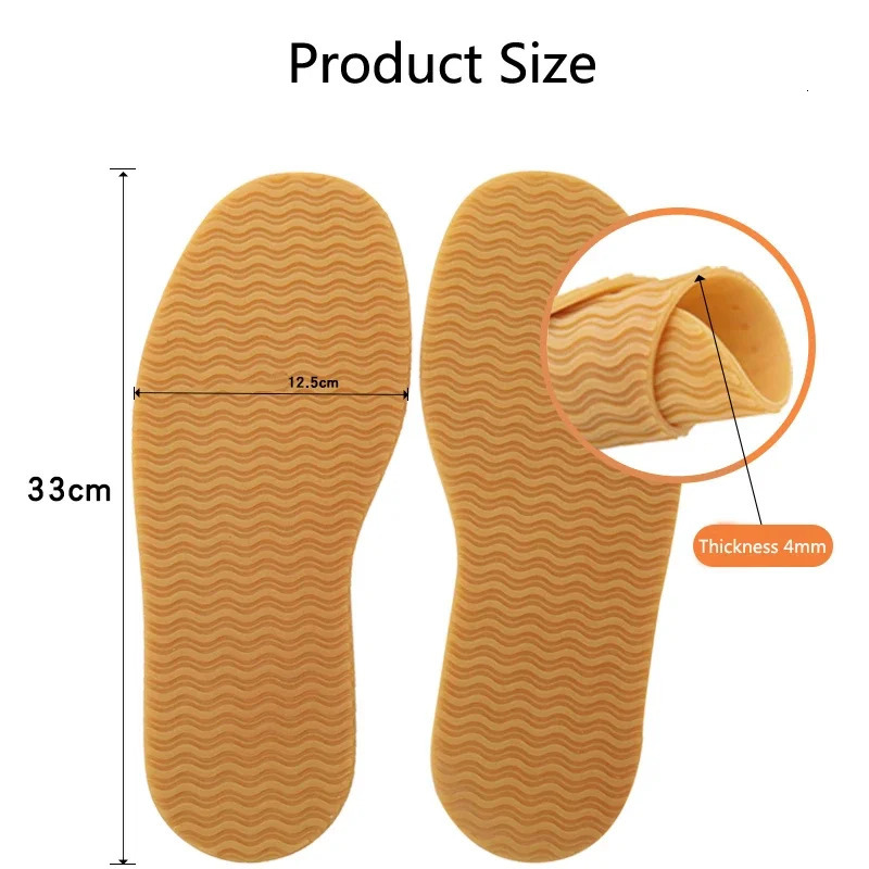 Rubber Full Soles for Shoes Outsoles Insoles Anti Slip Ground Grip Sole Protector Sneaker Repair Worker Shoe Self Adhesive Pads 251121