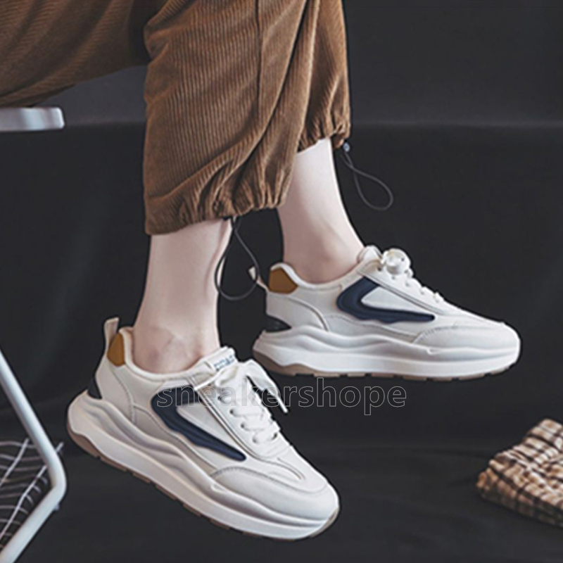 Free Shipping womens sneakers white Leather running shoes designer shoes men women fashion trainers Platform Durable comfort runner Training Outdoor S
