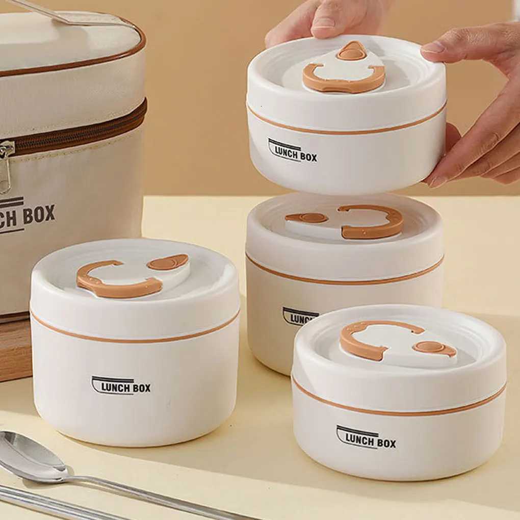 Leakproof Thermal Lunch Box With Stainless Steel Container For Office And Camping Thermal LunchboxM251121