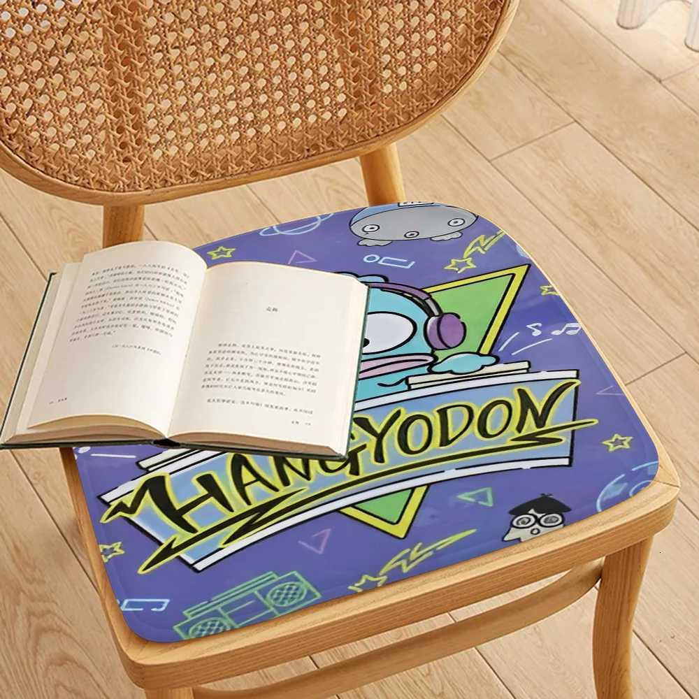H-Hangyodon Cute Tie Rope Chair Cushion Soft Office Car Seat Comfort Breathable 45x45cm Cushion Pads C251121