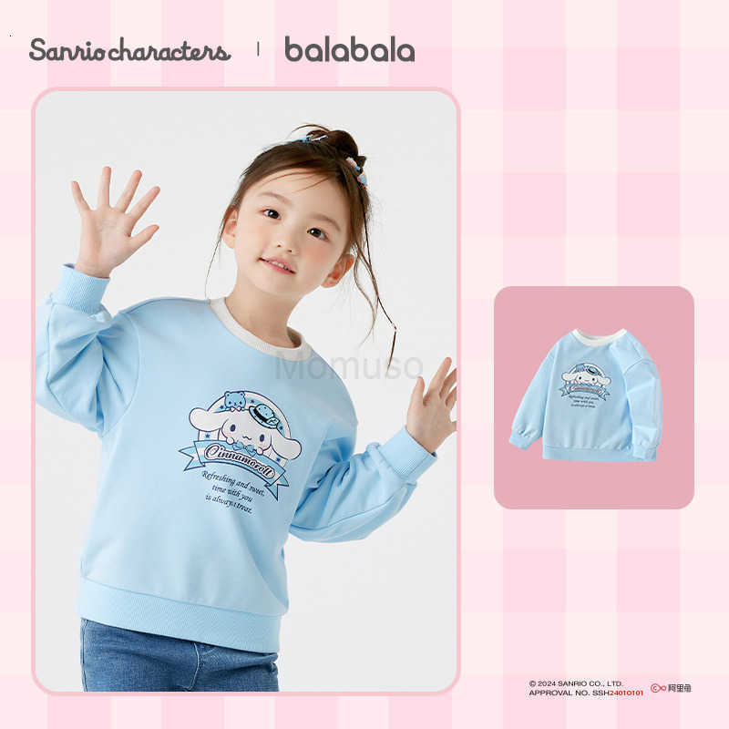 Sanrio KulomiGirls Long Sleeve Sweatshirt Autumn Style Top Trendy Casual Fashion H251121