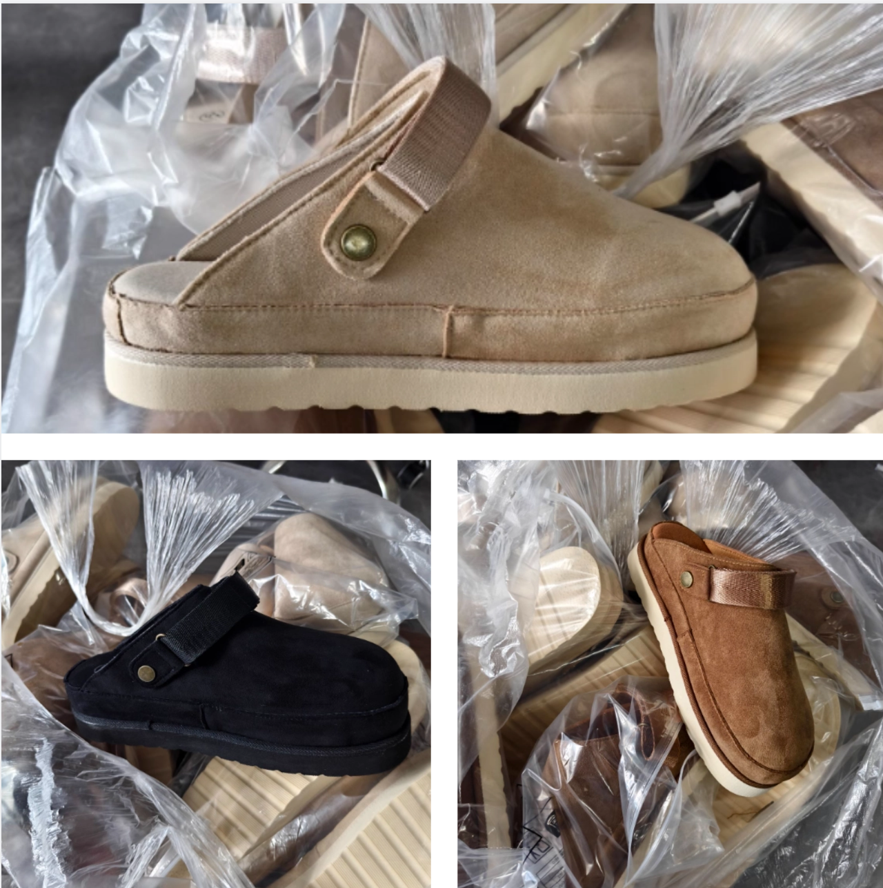 Slippers Round Head Thi Bot Fce Low Cut Cotton Women's Cross Bule Wrap Wi Flat Heel