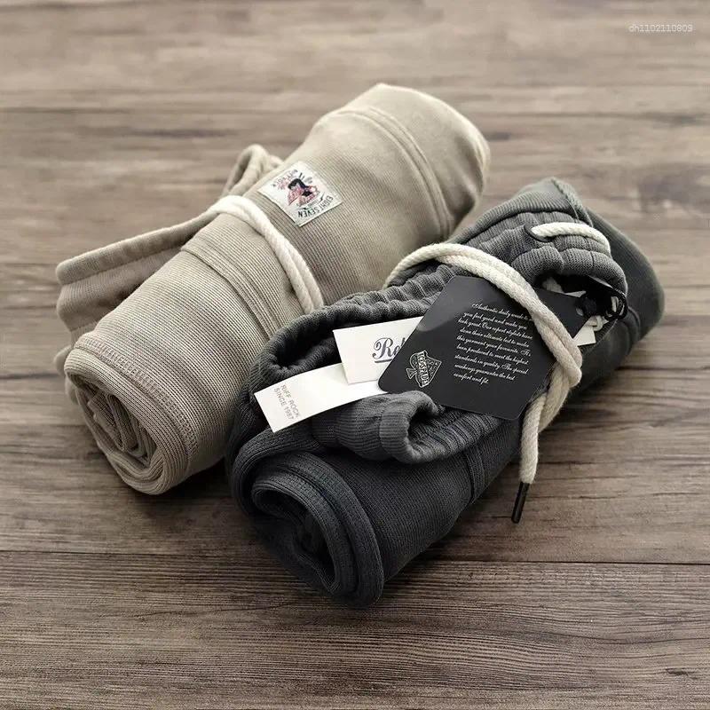 Men's Shorts American Style Retro For Both Men And Women Loose Casual Pure Cotton Trendy Summer Cropped Pants