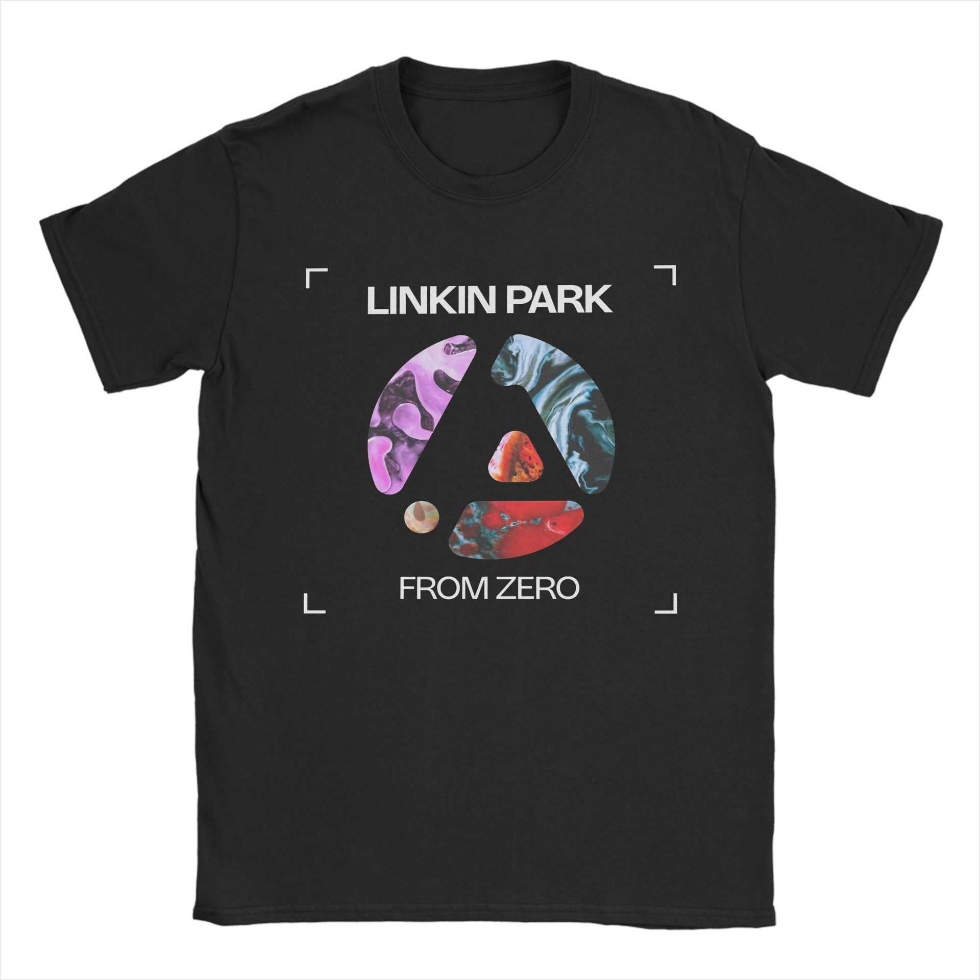2025Fashion ficial Mens Linkin-Park From Zero Wod Tour T-Shirt Unisex Harajuku O-Neck Short Sleeve Pop Music Shirt Fan Gift J251121