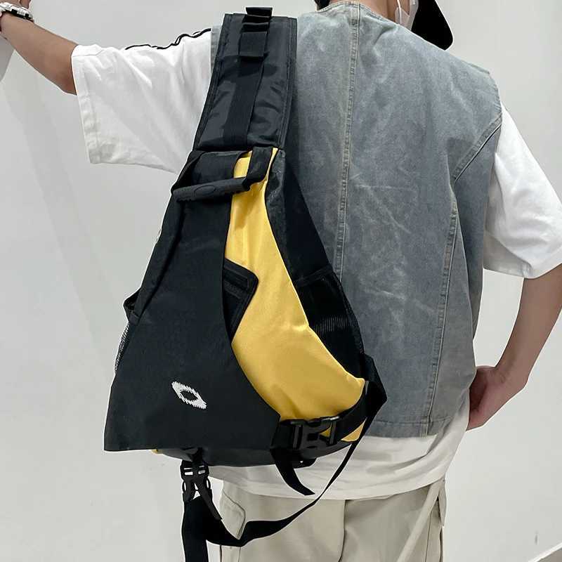 Fashion Large capacity ch bag large capacity side back crossbody bag mtiple pockets suitable for outdoor sports travel and cycl Y251121