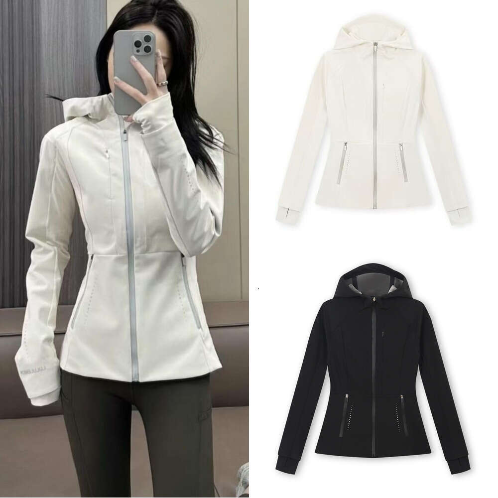 2025 new luluity lemonics yoga women jacket High Sports T-shirt luluity lemonics Pants Running soft shell windbreaker leggings gym luluity lemonics jackets set