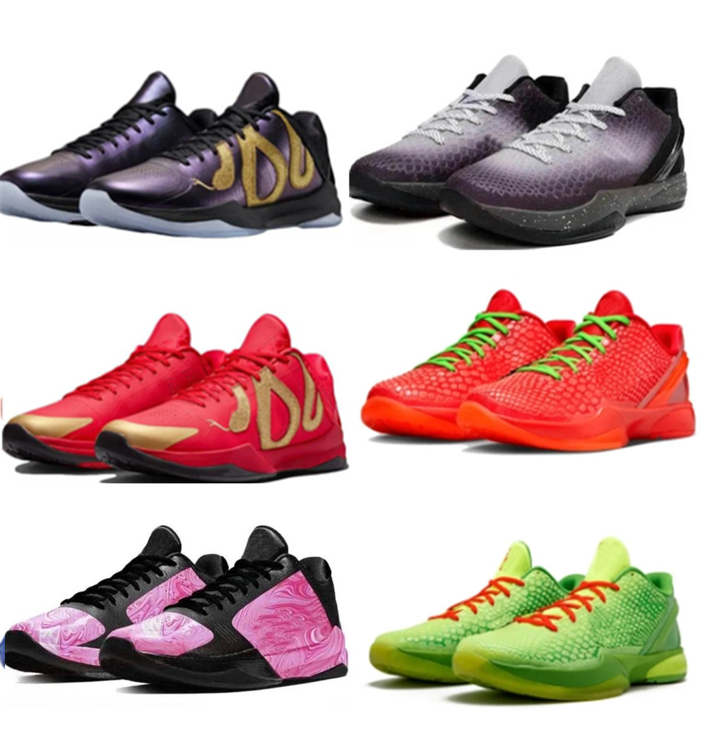 Mamba Basketball Shoes Kobeshoes 6 Total Orange Grinch Statue Liberty Mambas 5 Fever X-ray 8 What The Eybl Mambacita 9 Moonwalker Sneakers Outdoor Trainers Designer 3