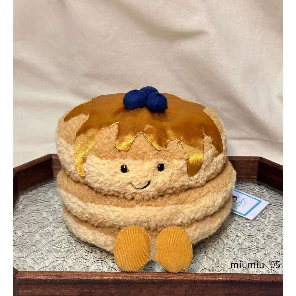 Dolls Jelly cat Amuseables Rene Waffle Plush Fran 2 Pancakes Stuffed Toy Fleurette Aux Fraises Collette Tarte Au Citron Soothing the Doll Gifts new