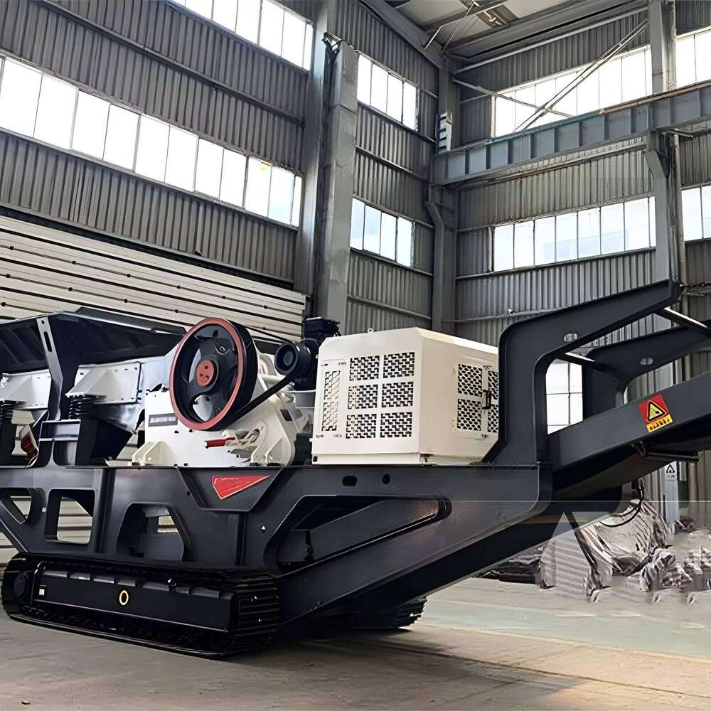Tracked Mini Mobile Concrete Crushers Price Portable Stone Crushing Plant Mini Mobile Jaw Crusher