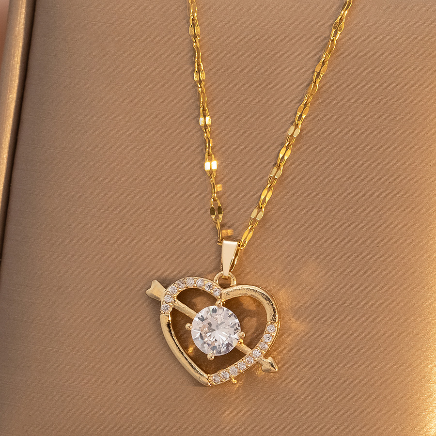 2025 Necklace light luxury niche design versatile moissanite chain designer necklace designer necklace for woman diamond chain luxury jewelry women me - view 8