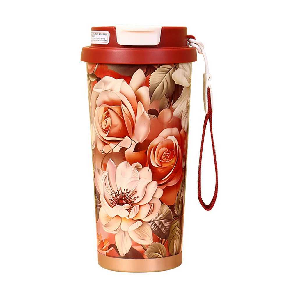 New 530ml Coffee Double-layer with Handle Thermal Mug Stainless Steel Reausable Insulated Cup Travel L251121G7YF W260226