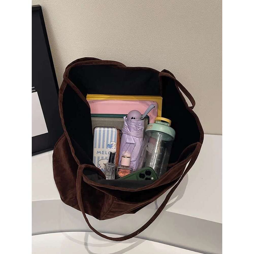 Purse For Women Hobo Bags Fall Slouchy Suede Tote Bag Brown Suede Bag For Travel Shopping Work