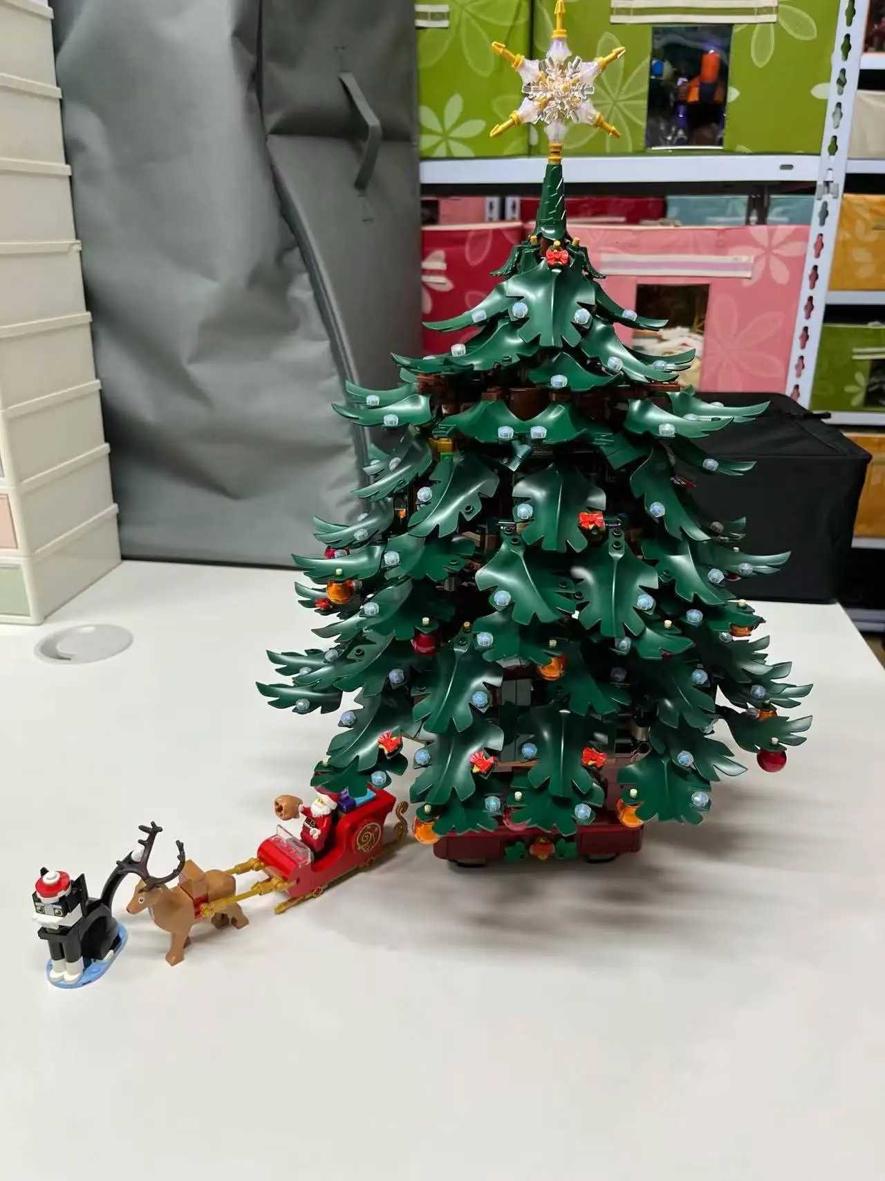 3171 Pieces 2025 New Christmas Tree Building Blocks Compatible with 41843 Childrens Toys Birthday Gift T251121