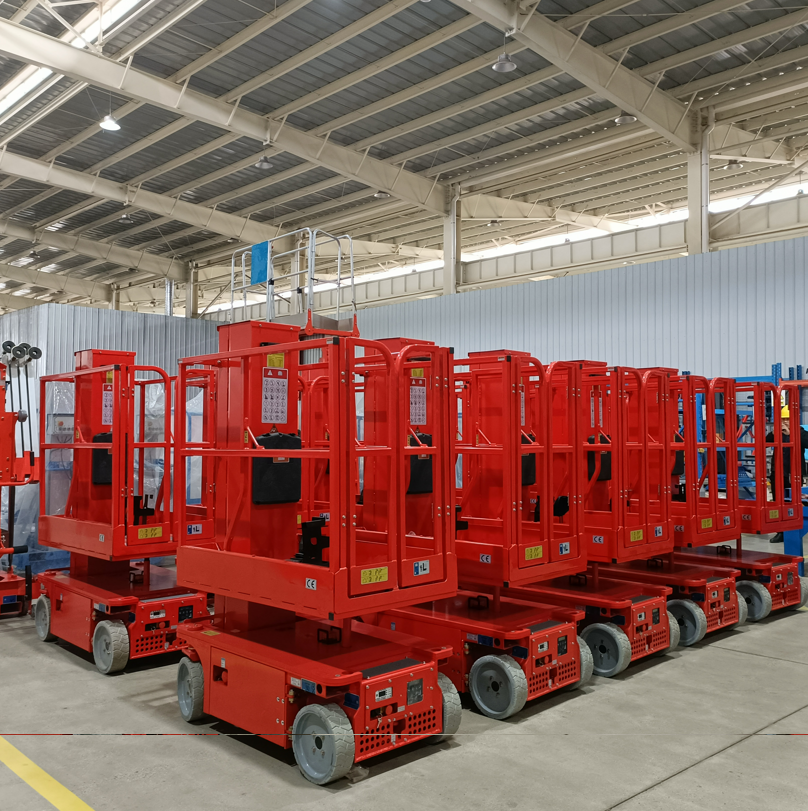 100kg 200kg Electric Telescopic Hydraulic Ladder Manual Aluminum Lift