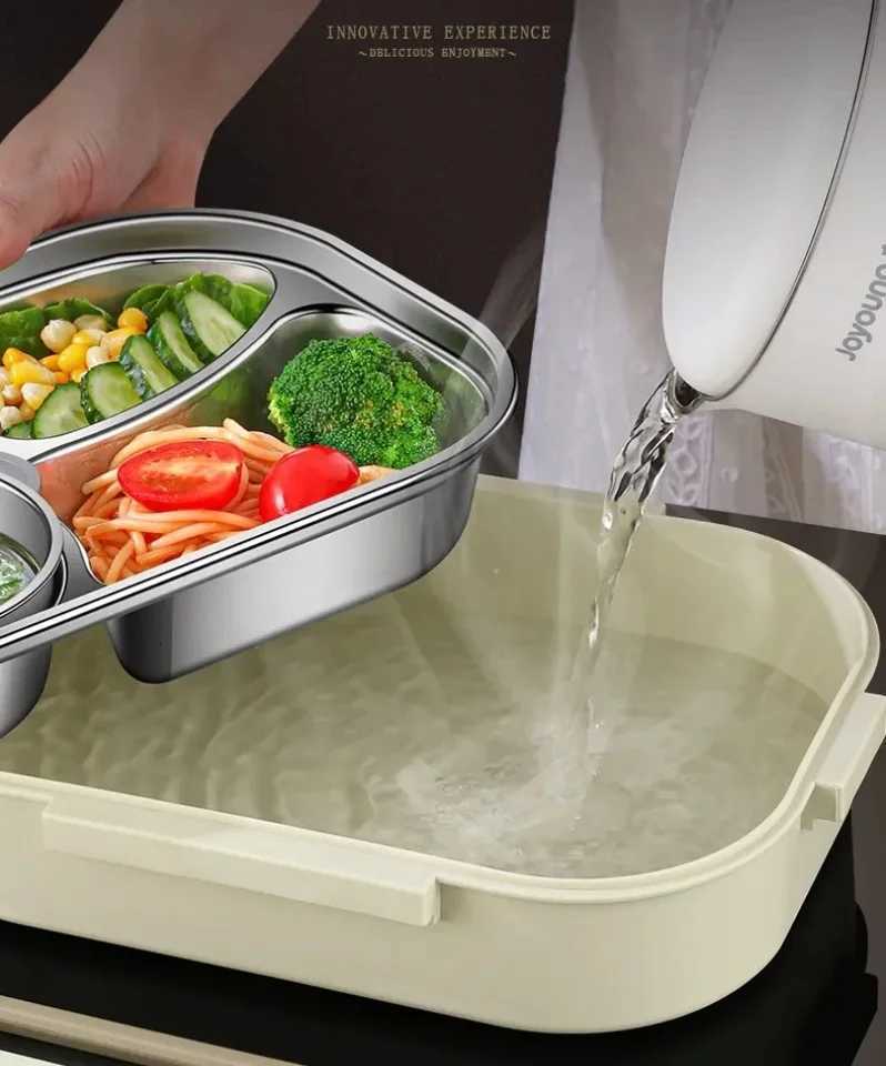 304 Stainless Steel Lunch Box Insulated 1500ml Leak-Proof Food Container Durable Portable for Office School Students Kids BoxM251121