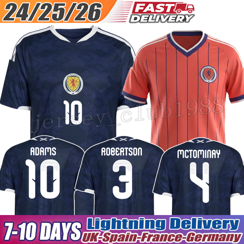 scotland football shirt 2026 TIERNEY ROBERTSON football shirt CHRISTIE McGREGOR McGINN McKENNA Soccer Jerseys men kids kit